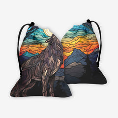 Moonlight Wolf Dice Bag