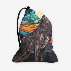 Moonlight Wolf Dice Bag