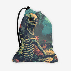 Pirate Skeleton Dice Bag