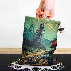 Pirate Skeleton Dice Bag