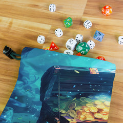 Pirate Treasure Dice Bag