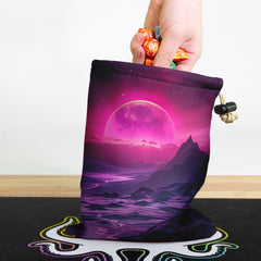 Purple Star Dice Bag