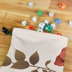 Red Rose Dice Bag