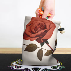 Red Rose Dice Bag
