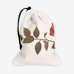 Red Rose Dice Bag