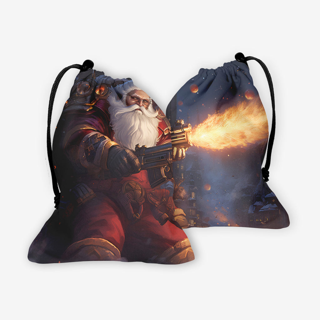 Santa Man Dice Bag
