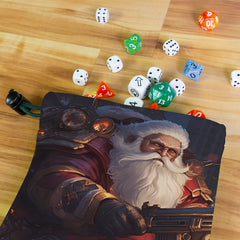 Santa Man Dice Bag