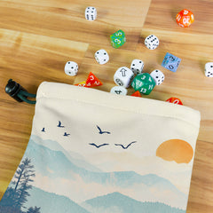 Spring Sunset Dice Bag