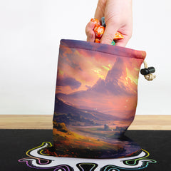 Sunset Windmill Dice Bag
