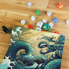 The Old One Among Waves Dice Bag
