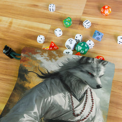 White Fang Dice Bag