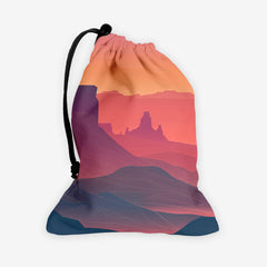 Wild West Sunset Dice Bag