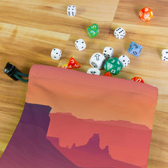 Wild West Sunset Dice Bag