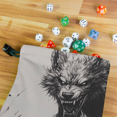 Wolf King Dice Bag