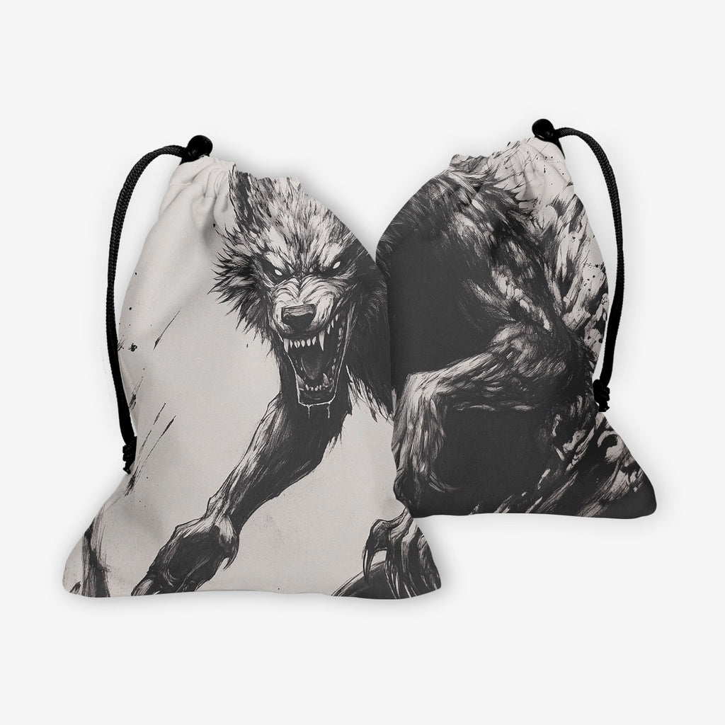 Wolf King Dice Bag