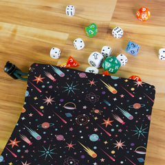 Fly Through Space Dice Bag