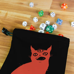 Third Eye Cat Dice Bag