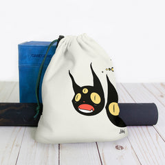 Three Black Cats Dice Bag