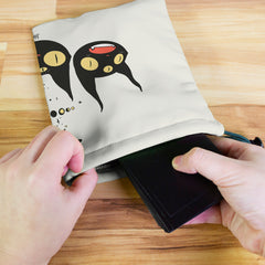 Three Black Cats Dice Bag