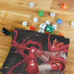 Red Thorn Dice Bag