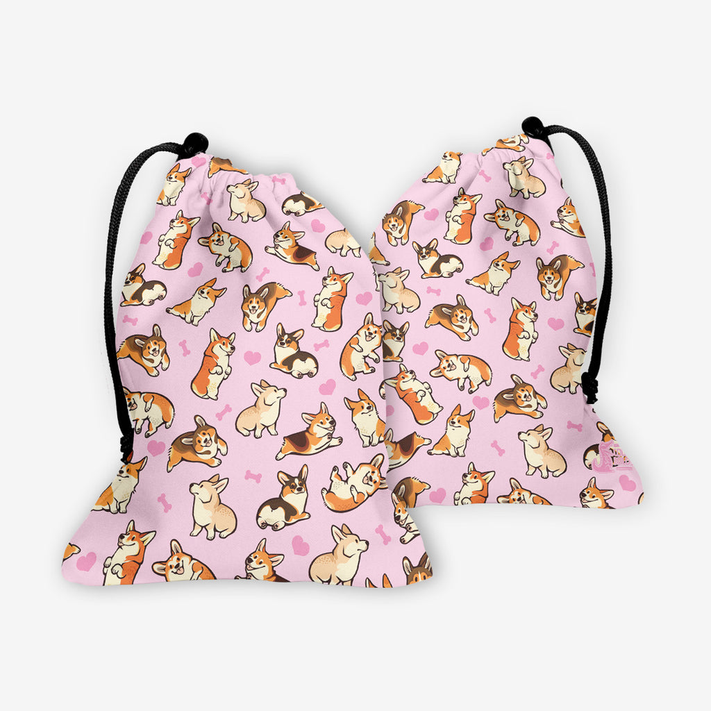 Corgis Dice Bag