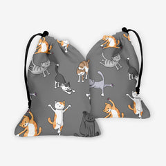 Yoga Cats Dice Bag