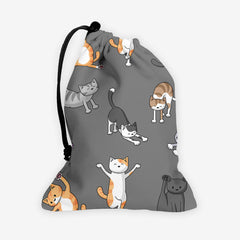 Yoga Cats Dice Bag
