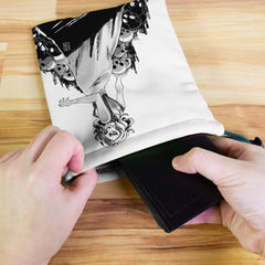 Black and White Zombie Girl Dice Bag