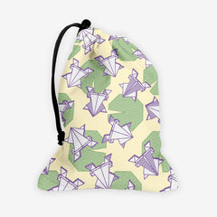 Paper Frogs Dice Bag