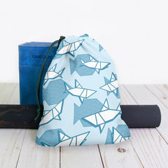 Paper Sharks Dice Bag