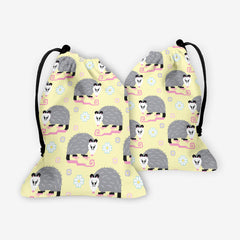 Pixel Opossum Dice Bag