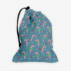 Candy Canes Dice Bag