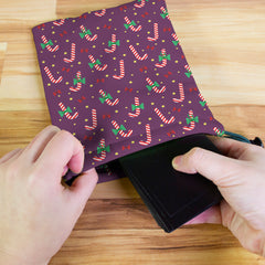 Candy Canes Dice Bag