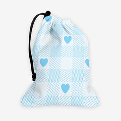 Heart Gingham Dice Bag
