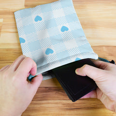 Heart Gingham Dice Bag