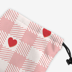 Heart Gingham Dice Bag