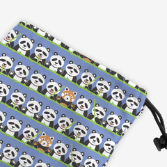 Panda, Panda, Red Panda Dice Bag