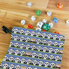 Panda, Panda, Red Panda Dice Bag