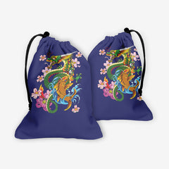 Dragon And Koi Dice Bag