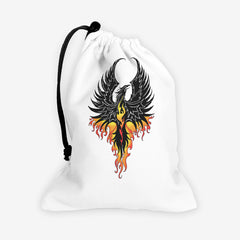 Fire Phoenix Dice Bag