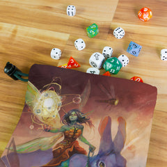 Fae and Steed Dice Bag
