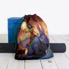 Fae and Steed Dice Bag