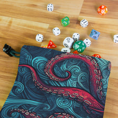 Angry Octopus Dice Bag