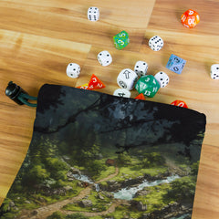 Road to the Woodcutters Cabin Dice Bag