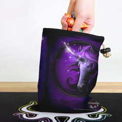Black Magic Unicorn Dicebag