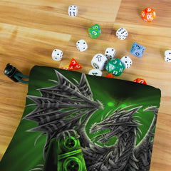 Electric Dragon Dice Bag