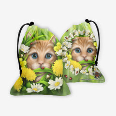 Summer Cat Dice Bag