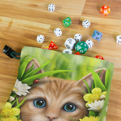 Summer Cat Dice Bag