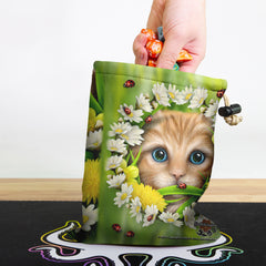 Summer Cat Dice Bag