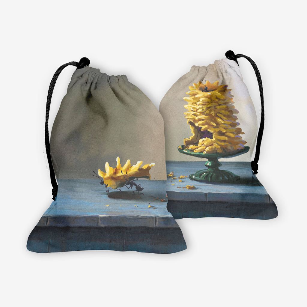 The Theft of a Lithuanian Tree Cake Dice Bag